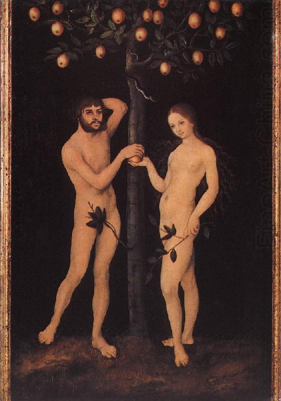 Adam and Eve 02, CRANACH, Lucas the Elder
